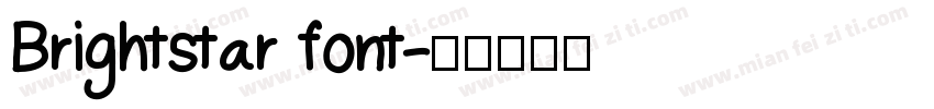 Brightstar font字体转换